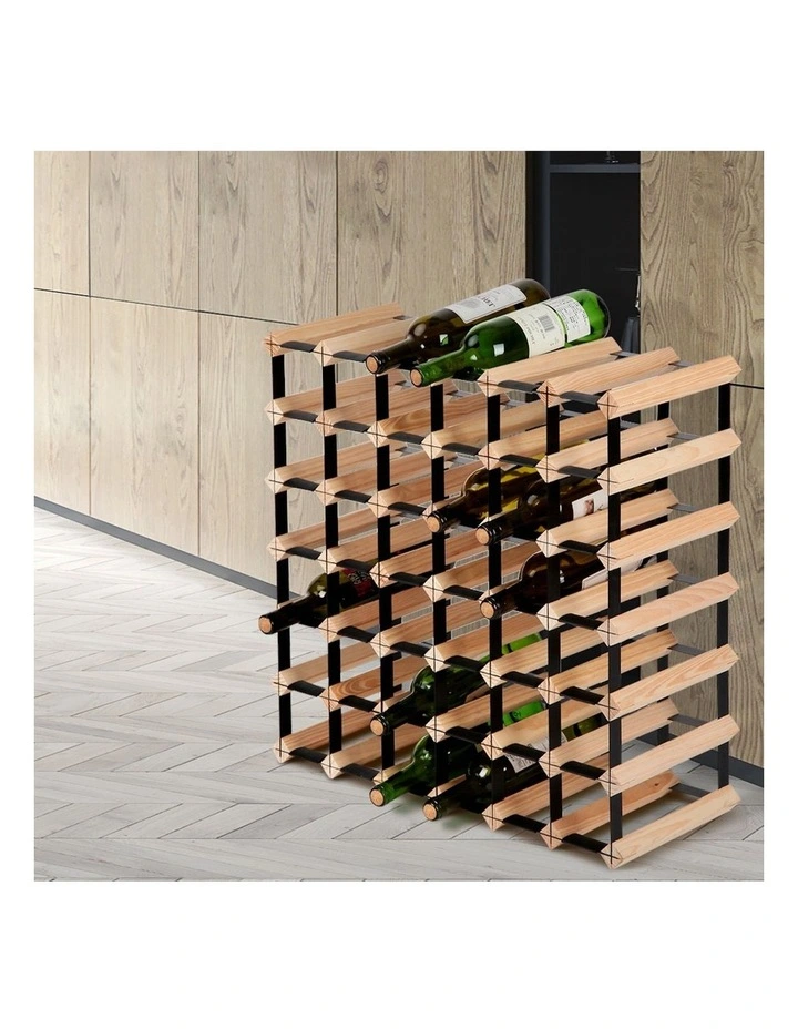 Wine Rack 42 Bottle in Natural