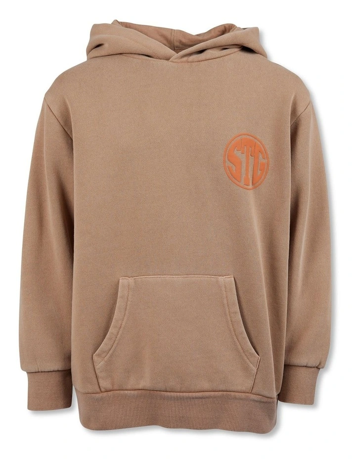 Grad Hoodie (8-16 Years) in Tan