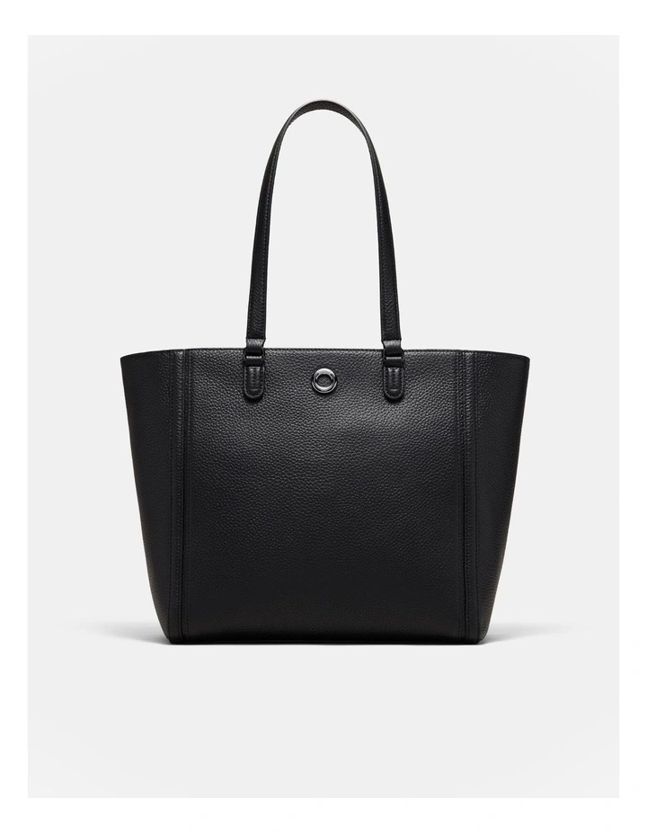 Orbit Tote Bag in Black Gunmetal