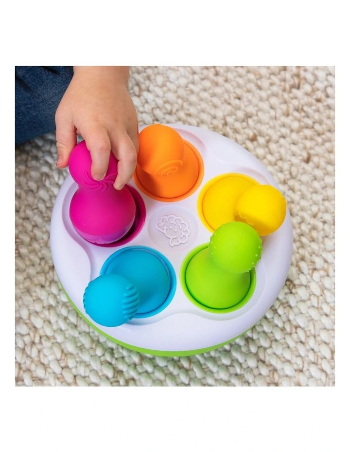 Spinny Pins For 18m-4y Baby/Infant/Children W/ Bowl & Pins Toys