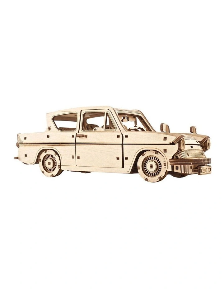 Flying Ford Anglia 504 Piece Wooden 3D Puzzle Gift Set