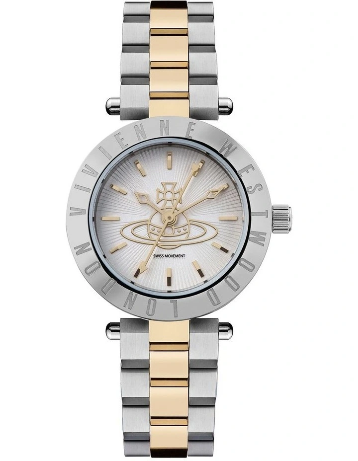 Westbourne Orb Stainless Steel Watch in Silver