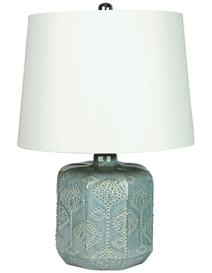 Bikki Complete Table Lamp Duck-Egg Blue