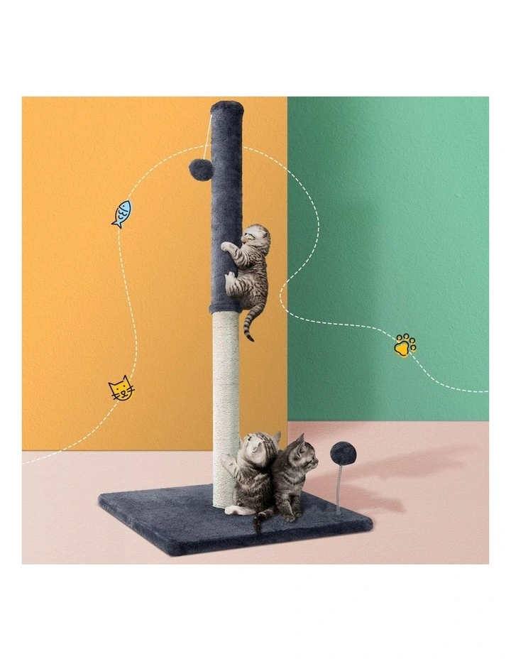 Cat Scratching Post 105cm in Grey