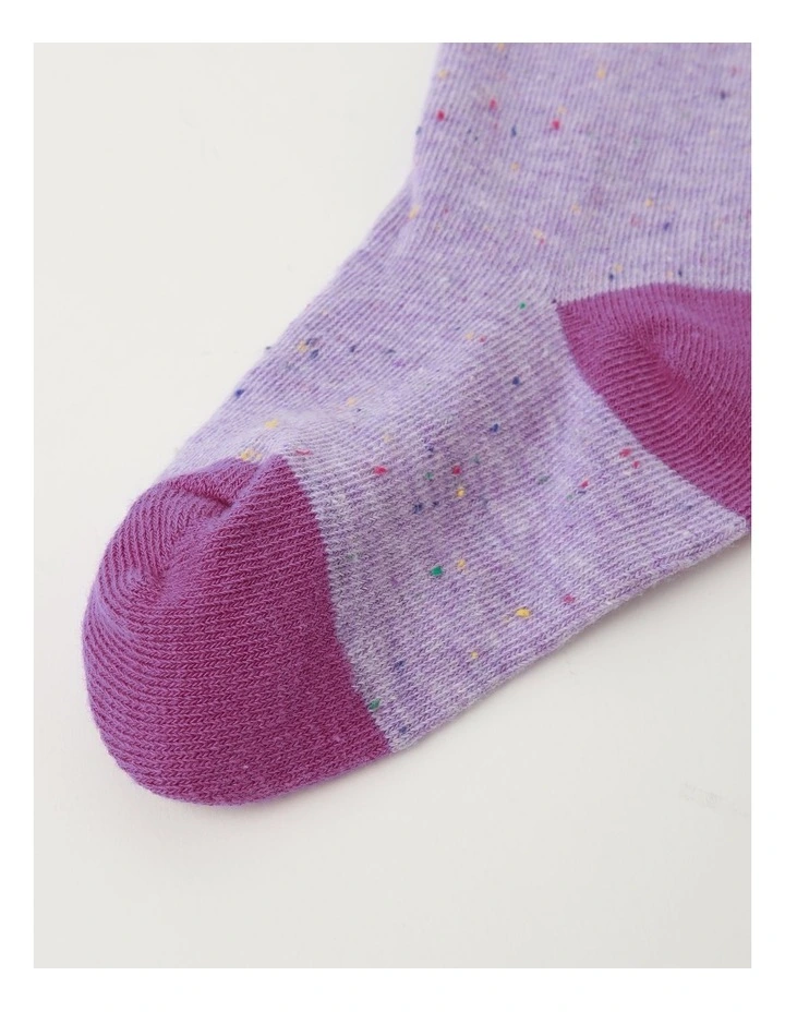 Novelty Tights in Lilac