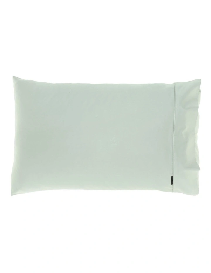 Augusta 500TC Standard Pillowcase in Green Gum