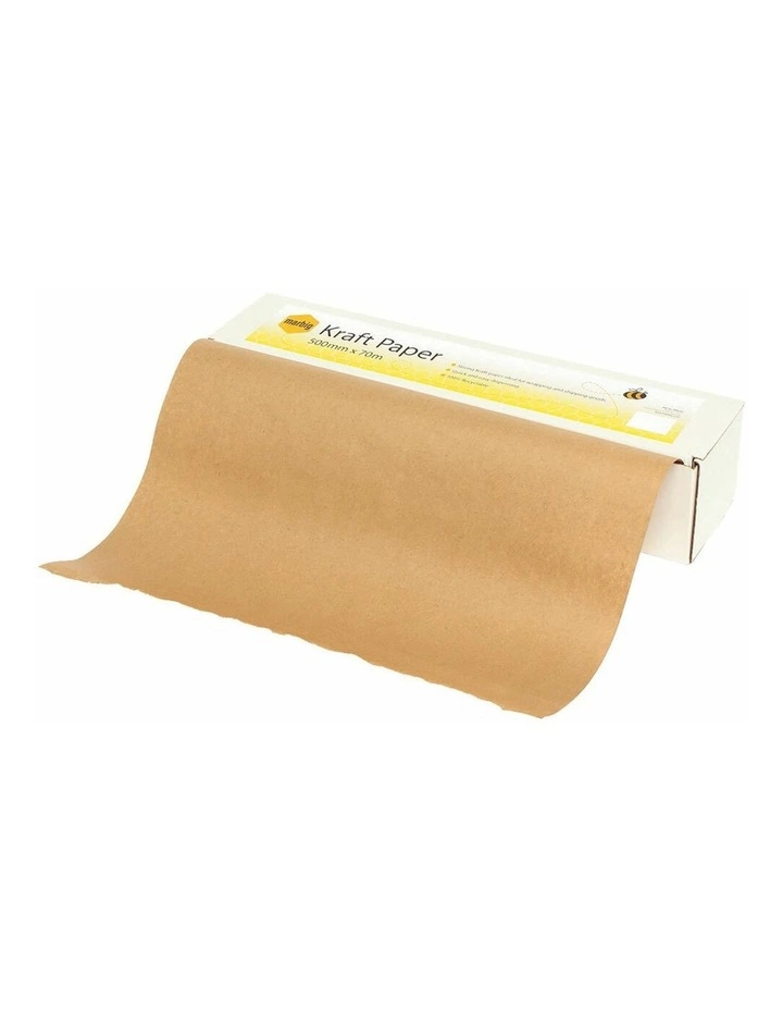 Enviro Kraft Paper Dispenser Box with Roll 70m X 500mm