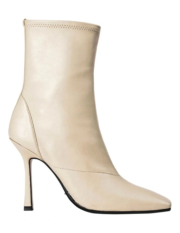 Halsey Vanilla Nappa Ankle Boots