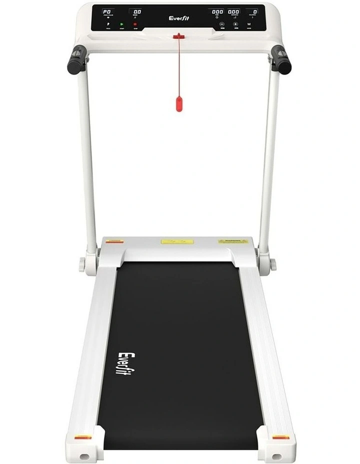 Foldable Electric Treadmill 450mm in White