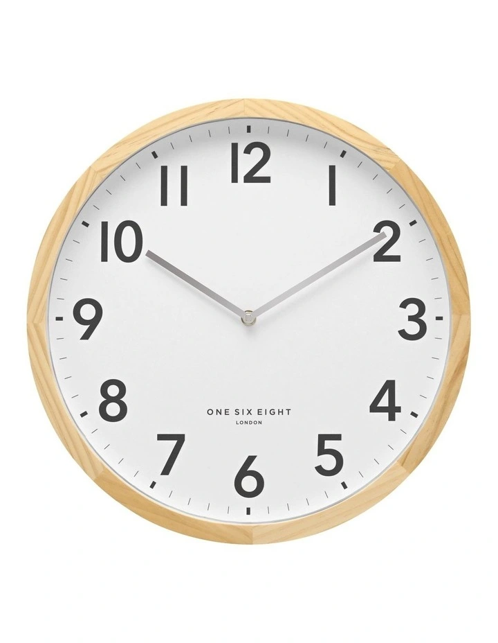 Jack Wall Clock 40cm in White