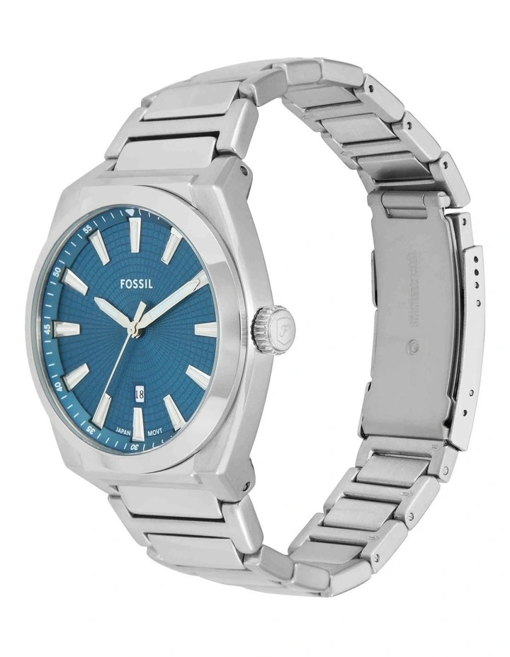 Everett Analogue Watch in Silver