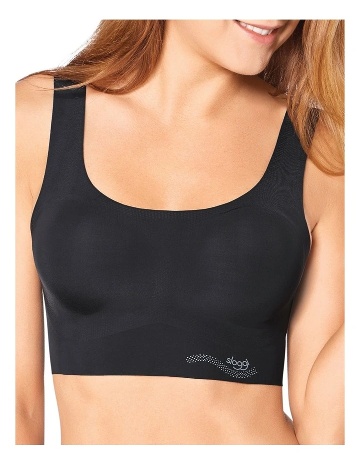 Zero Feel Crop Top Black