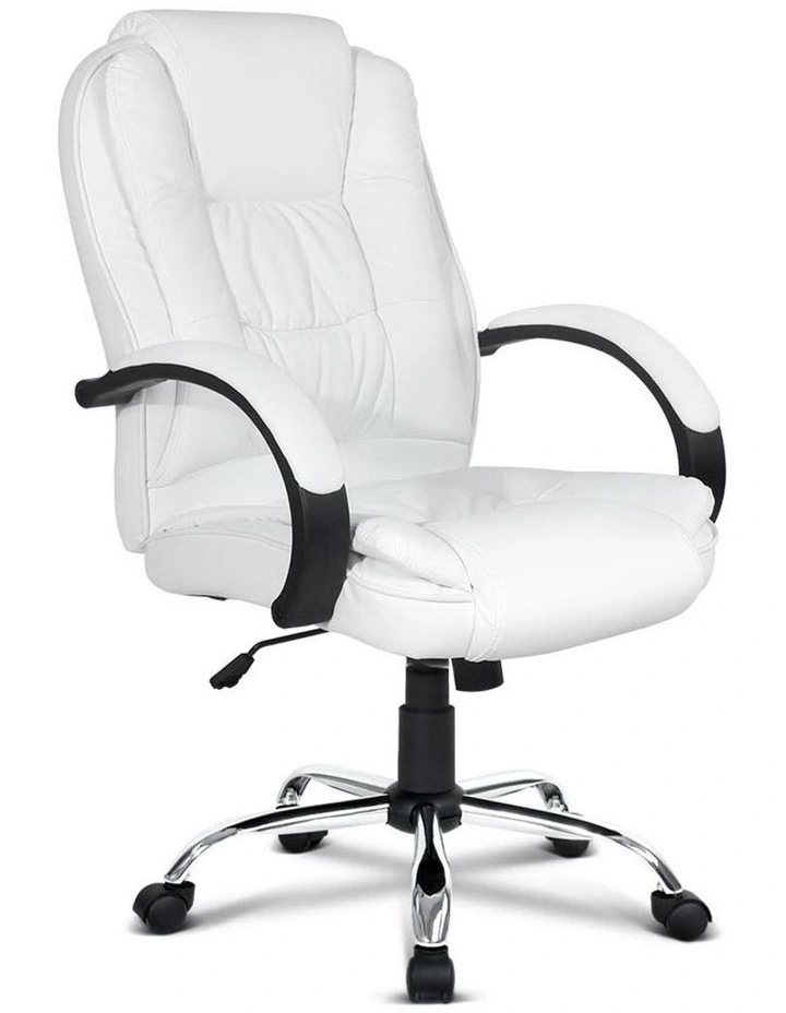 PU Leather Padded Office Desk Computer Chair