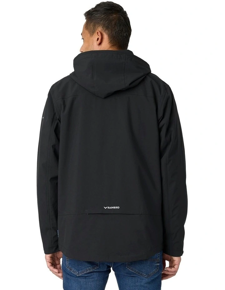 Sedna Waterproof Shell Jacket in Black