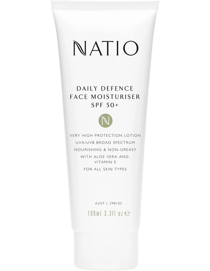 Daily Defence SPF50+ Face Moisturiser 100ml