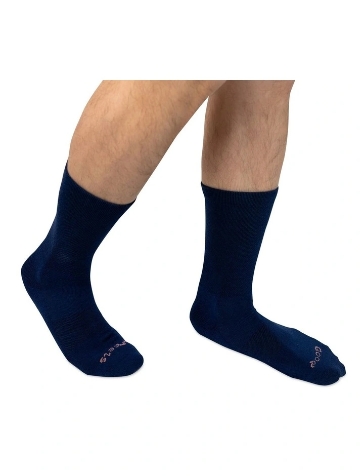 Calf Socks in Stormy Blue