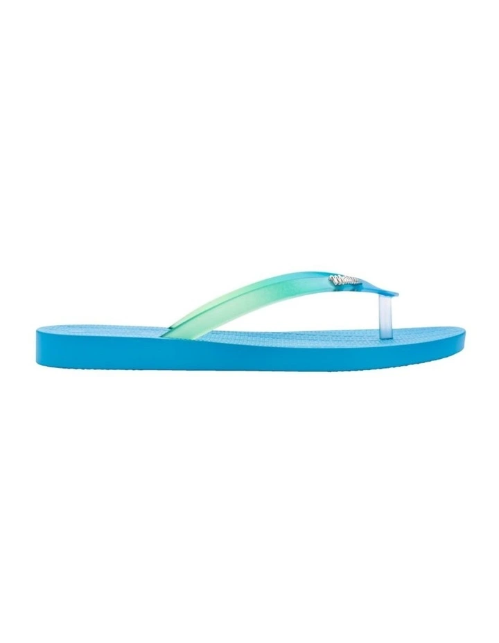 Melissa Sun Venice Flip Flop in Blue Clear