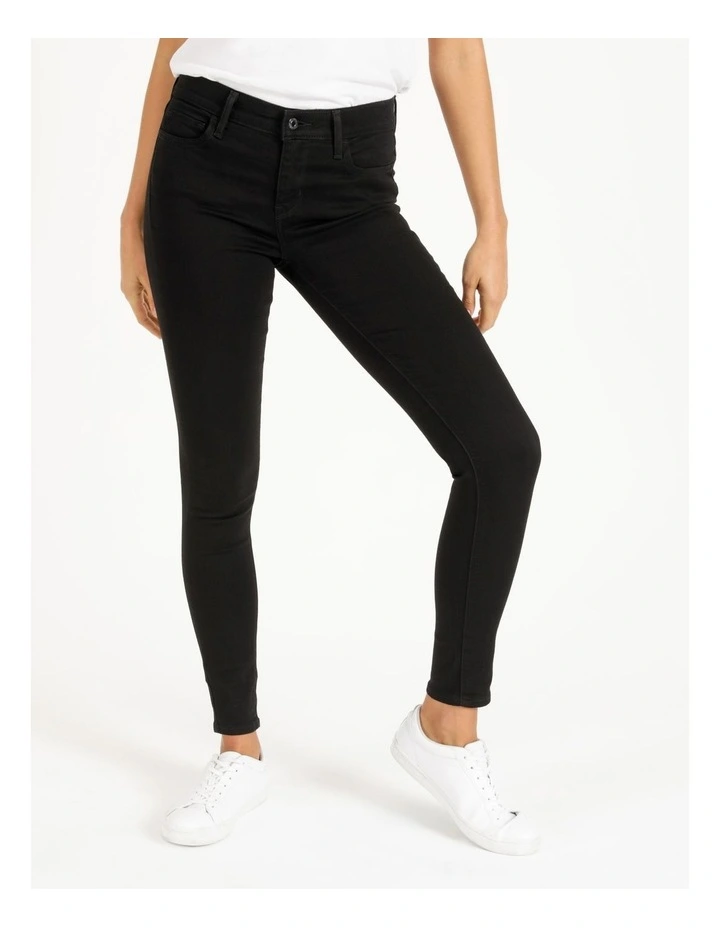 710 Super Skinny Jean in Black