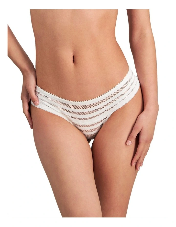 Morning Lola Boy Leg Brief in White