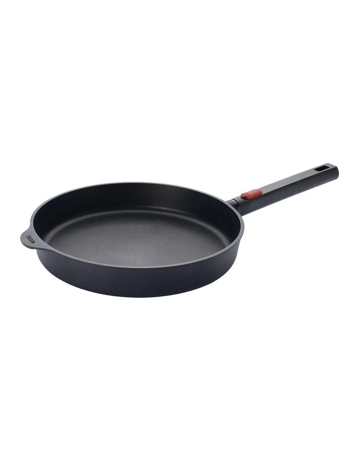 Eco Logic Detach Handle Induct Frypan 28cm in Black