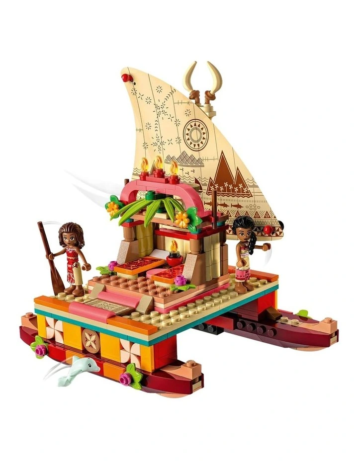Disney Princess Moana's Wayfinding Boat 43210