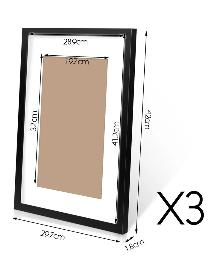 Photo Frame Set of 3