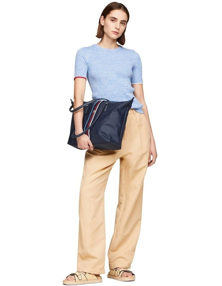 Poppy Corp Tote Bag in Space Blue