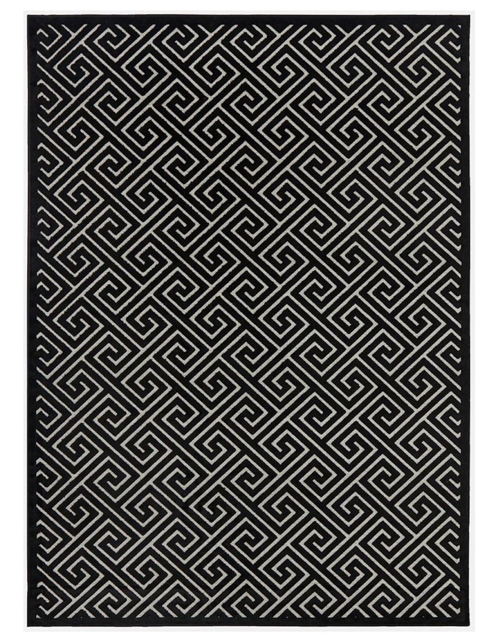 York Alice Rug in Black