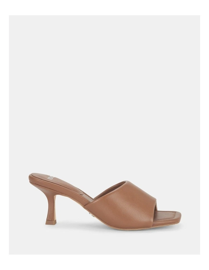 Ulesi Mules Heel in Caramel
