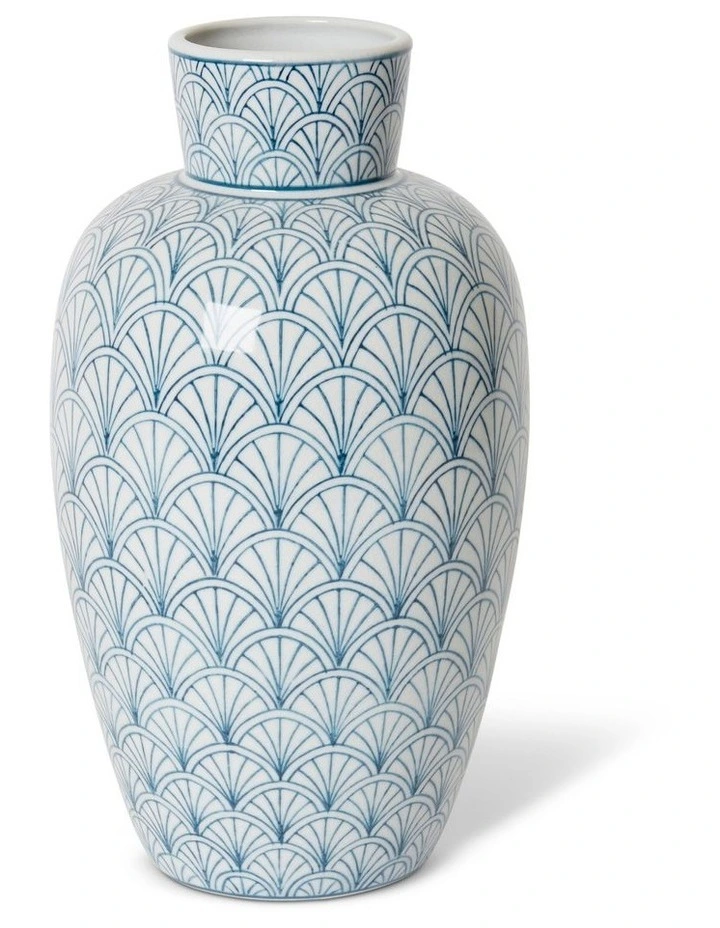 Haruka Vase 33cm in Blue