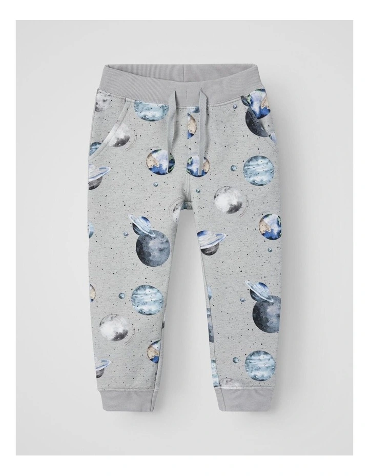 Norman Galaxy Sweat Pants in Grey Melange