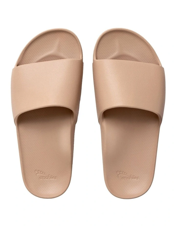 Arch Support Slides in Tan