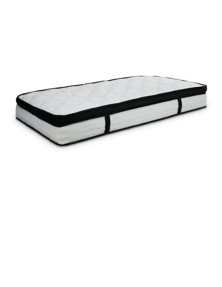 Single Mattress Bed Size Euro Top 5 Zone Spring Foam 32cm