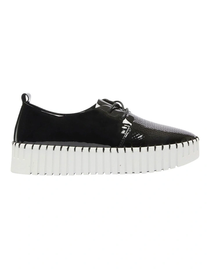 Central Sneakers in Black Patent