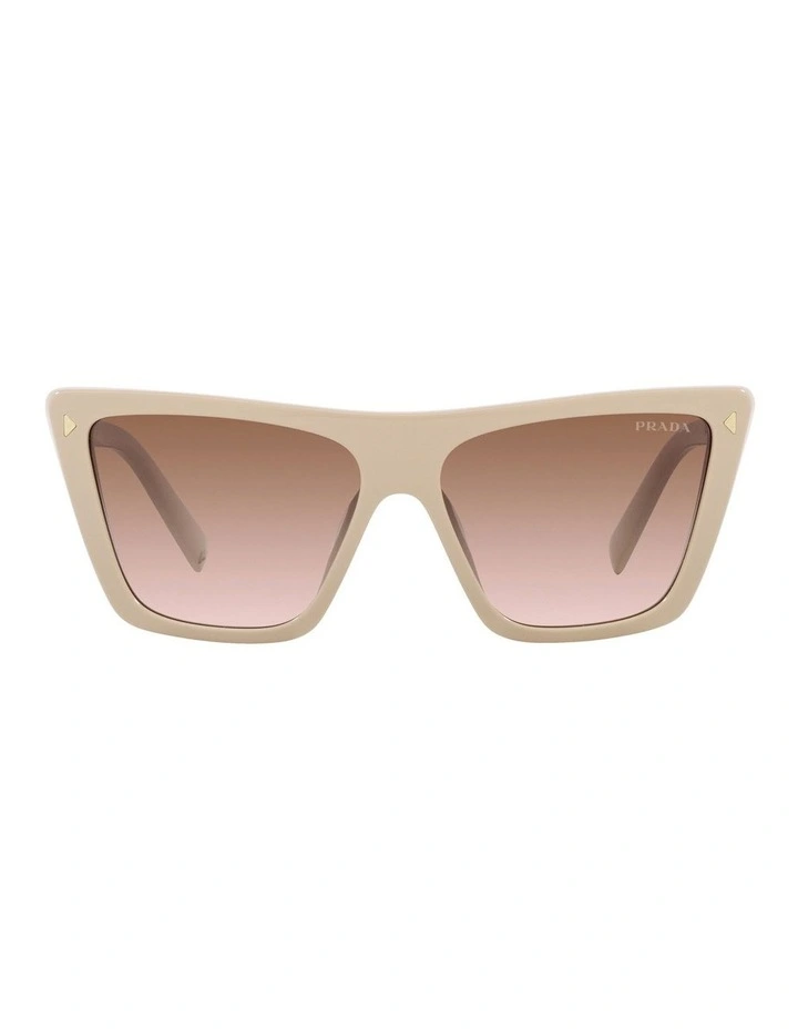 PR 21ZS Sunglasses in Beige