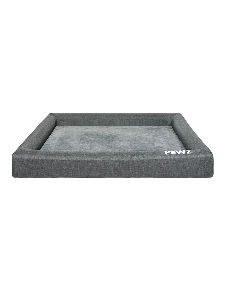 Calming Memory Foam Pet Sofa Bed XXL in Grey