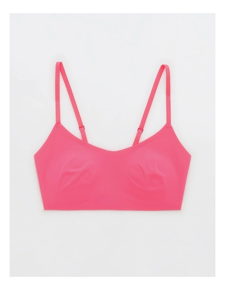 Smoothez Skinny Scoop Bralette in Coral Sun