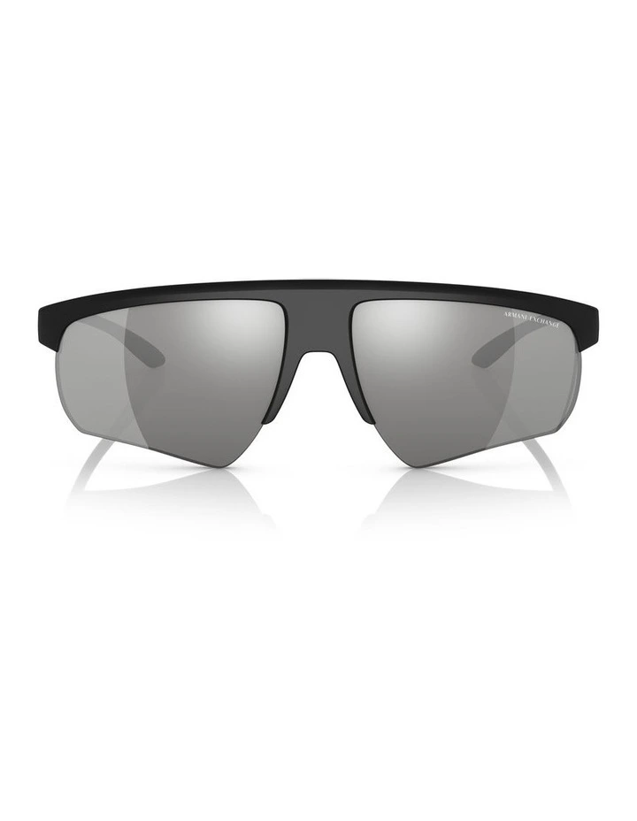 0AX4123S Polarised Sunglasses in Matte Black