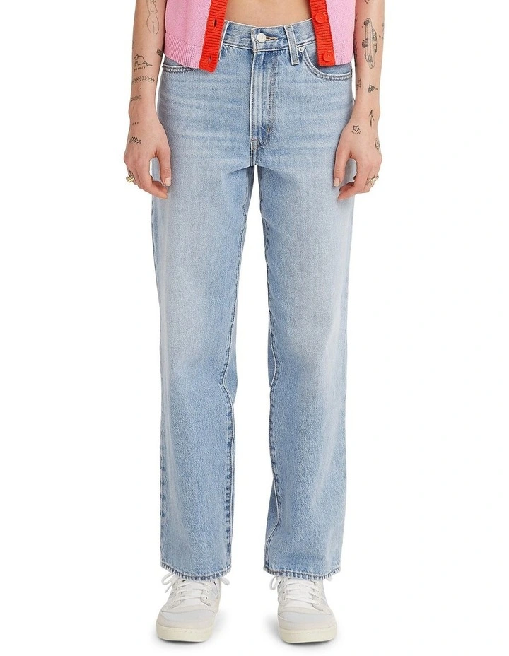 '94 Baggy Jeans in Light Indigo Blue