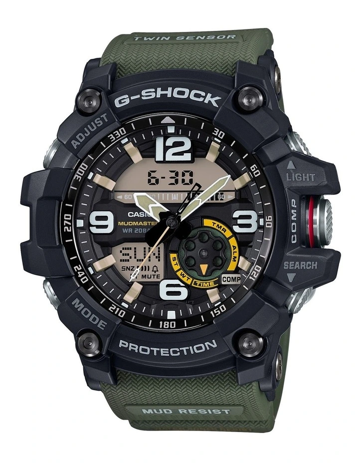 Mudmaster Khaki Green/Black Watch GG1000 1A3