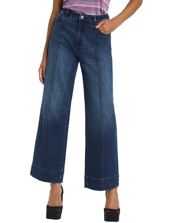 Bora Wide Leg Jean in Blue