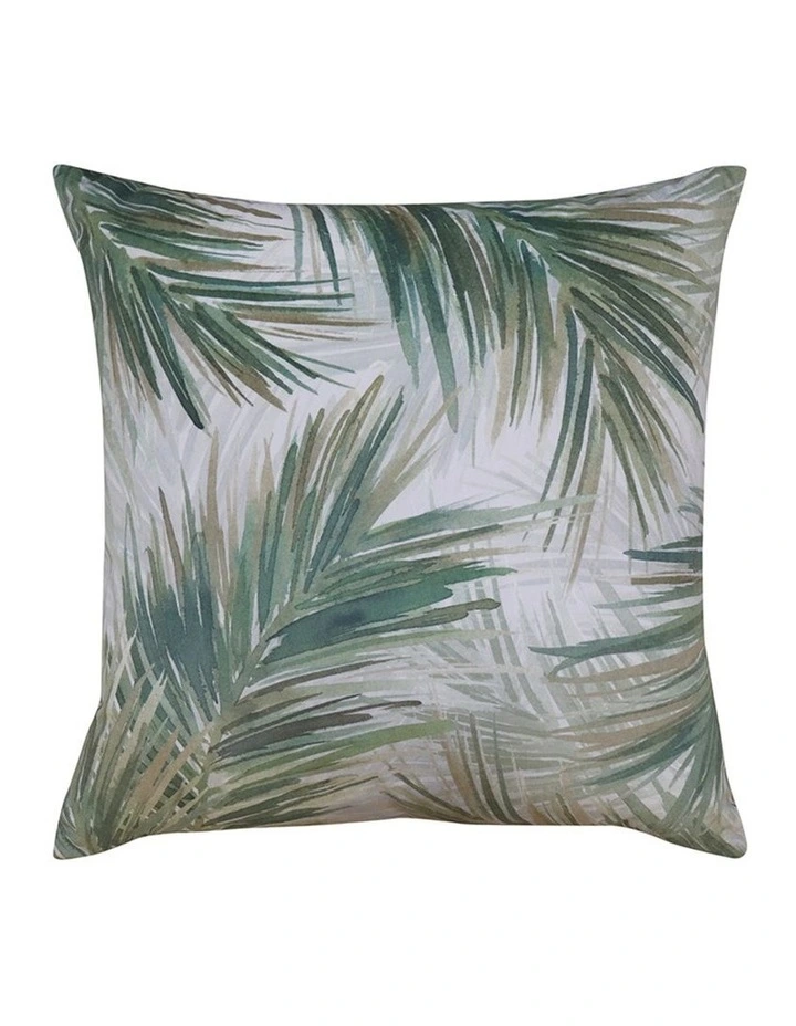 Shangri-La Velvet Cushion Green