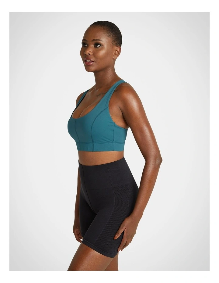 Energise Medium Impact Sports Bra in Green