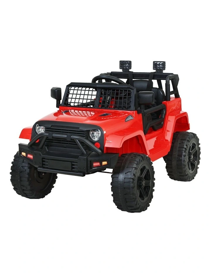 Electric Ride on Off Road Jeep in Red