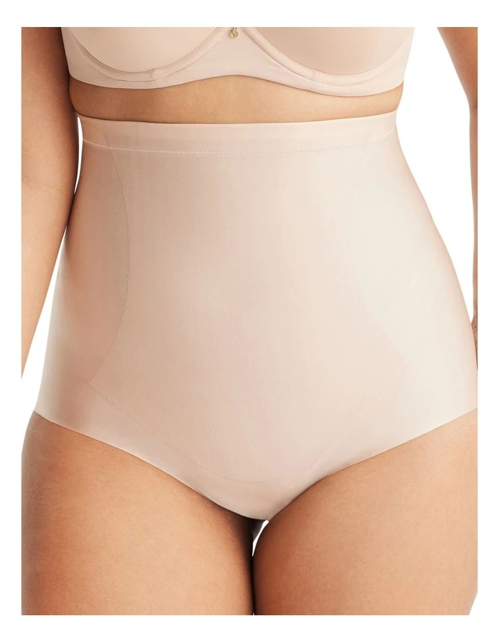 No VPL High Waisted Brief in Beige