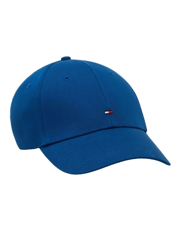 Flag Cotton 6 Panel Cap in Army Green