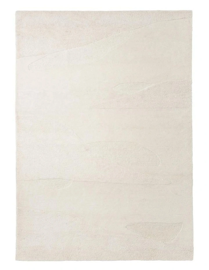 Decor Scape Rug 95001 in White