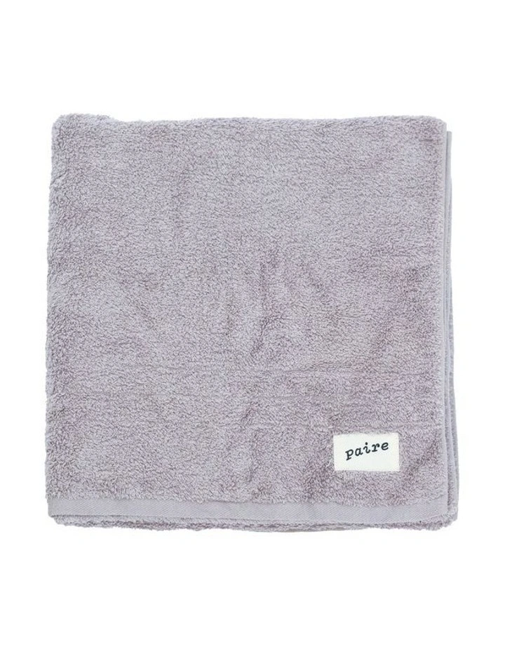 Bath Towel in Pewter