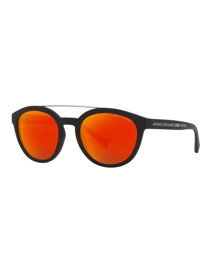 AX4118S Black Sunglasses