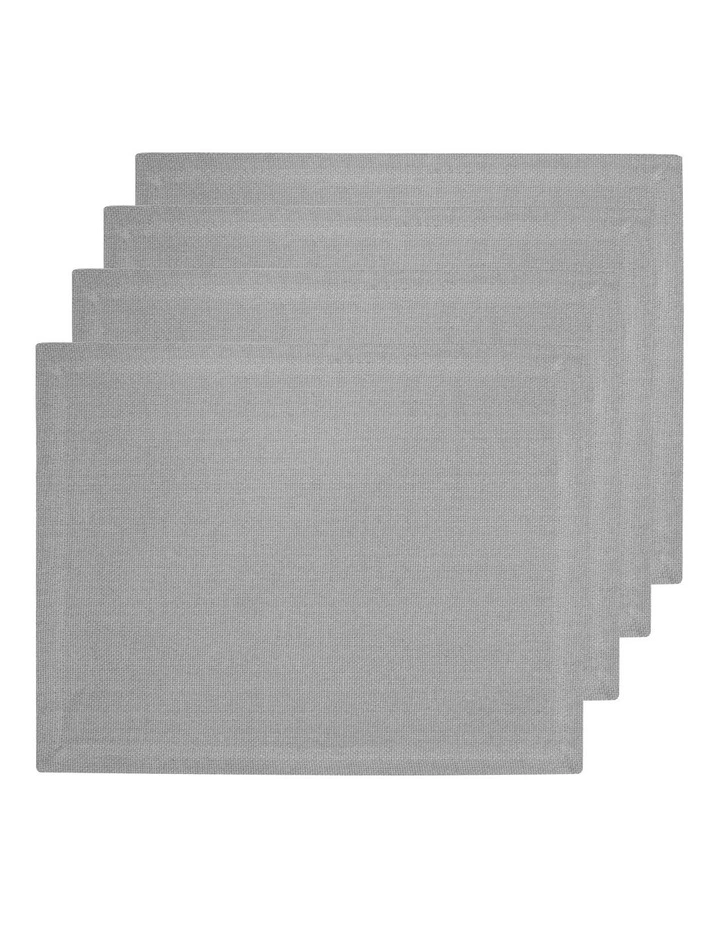 Lina Placemat 4 Pack in Grey